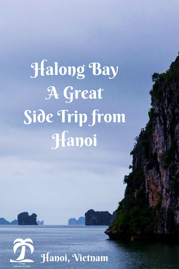 Halong Bay A Great Side Trip From Hanoi - 1AdventureTraveler | See how I enjoyed my visit to the popular UNESCO World Heritage Site of Halong Bay on a private boat | Halong Bay | Vietnam | Travel |