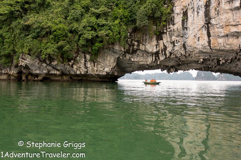 Halong Bay A Great Side Trip From Hanoi - 1AdventureTraveler | See how I enjoyed my visit to the popular UNESCO World Heritage Site of Halong Bay on a private boat | Halong Bay | Vietnam | Travel | 