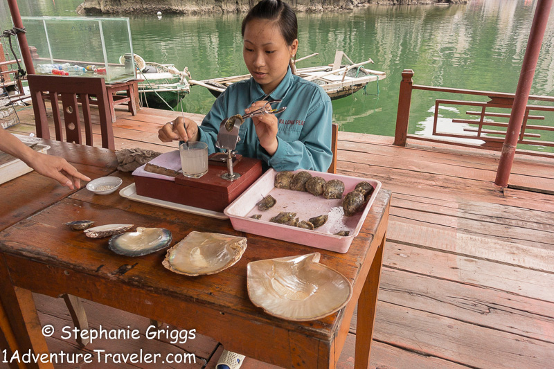 Halong Bay A Great Side Trip From Hanoi - 1AdventureTraveler | See how I enjoyed my visit to the popular UNESCO World Heritage Site of Halong Bay on a private boat | Halong Bay | Vietnam | Travel | 