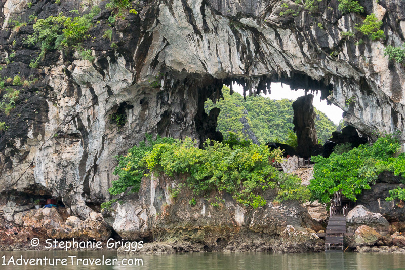 Halong Bay A Great Side Trip From Hanoi - 1AdventureTraveler | See how I enjoyed my visit to the popular UNESCO World Heritage Site of Halong Bay on a private boat | Halong Bay | Vietnam | Travel | 