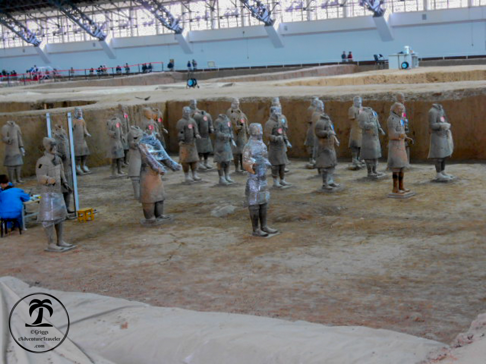 See Amazing China Gigantic Army of Terracotta Warriors - 1AdventureTraveler | This Expat Adventure Traveler's highlights from my Viking River Cruise stopping in Xi’an | China | Cruises | Travel | Viking River Cruises | Xi'an | 