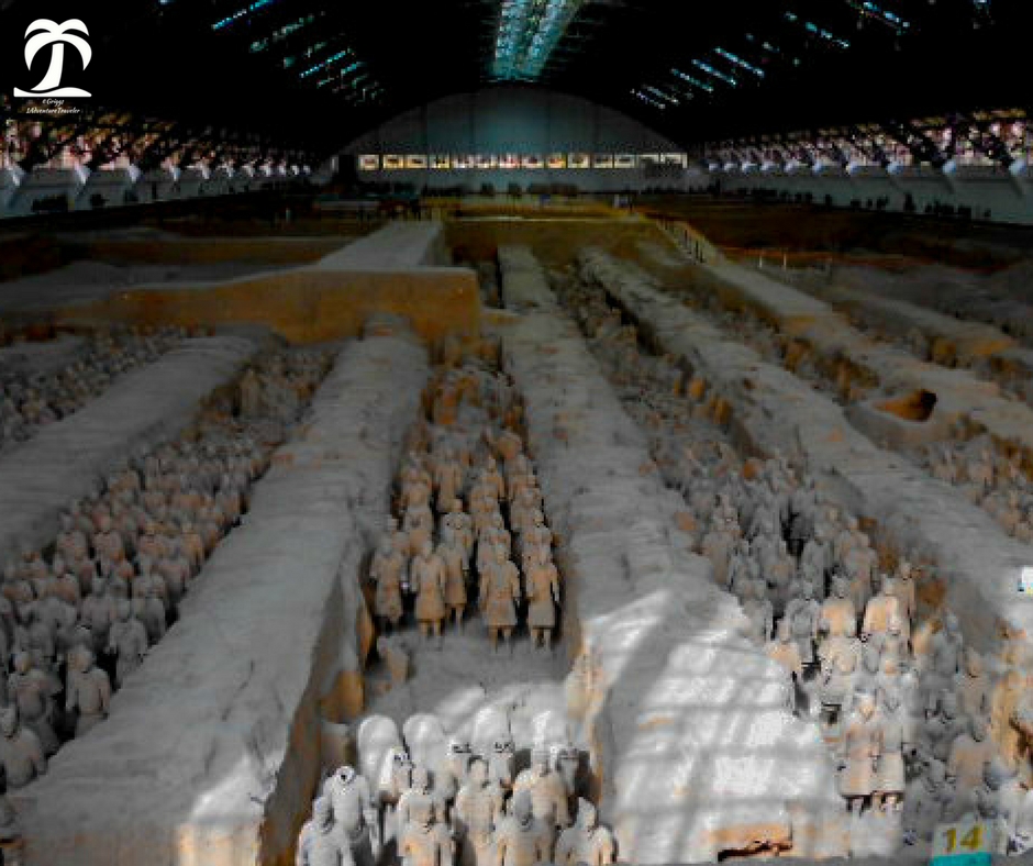 See Amazing China Gigantic Army of Terracotta Warriors - 1AdventureTraveler | This Expat Adventure Traveler's highlights from my Viking River Cruise stopping in Xi’an | China | Cruises | Travel | Viking River Cruises | Xi'an | 