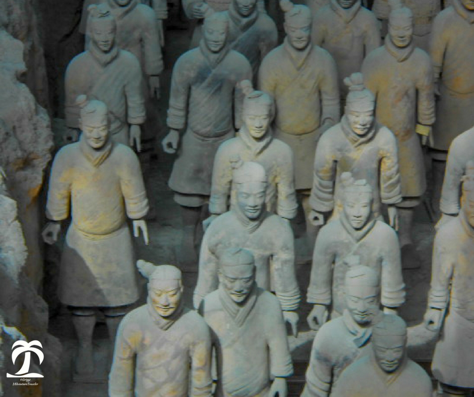 See Amazing China Gigantic Army of Terracotta Warriors - 1AdventureTraveler | This Expat Adventure Traveler's highlights from my Viking River Cruise stopping in Xi’an | China | Cruises | Travel | Viking River Cruises | Xi'an | 