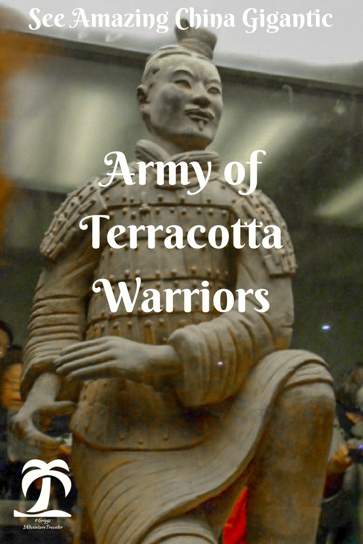 See Amazing China Gigantic Army of Terracotta Warriors - 1AdventureTraveler | This Expat Adventure Traveler's highlights from my Viking River Cruise stopping in Xi’an | China | Cruises | Travel | Viking River Cruises | Xi'an | 